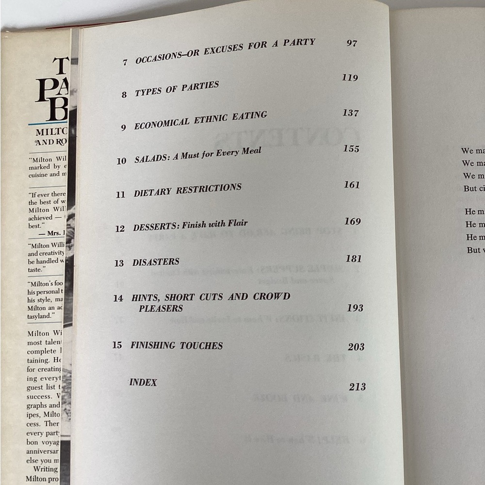 Books The Party Book and Gourmet Bouquet Dining Entertaining Recipes - Picture 5 of 16
